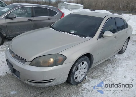 2012 Chevrolet Impala Lt из США, поврежденный, VIN 2G1WG5E36C1302495
